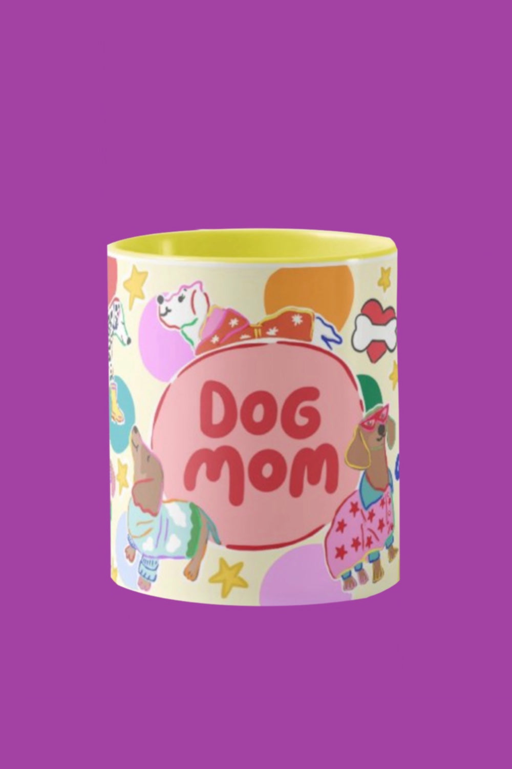 Hello Melody-Dog Mom Kupa-Bardak-1-Milagron.com