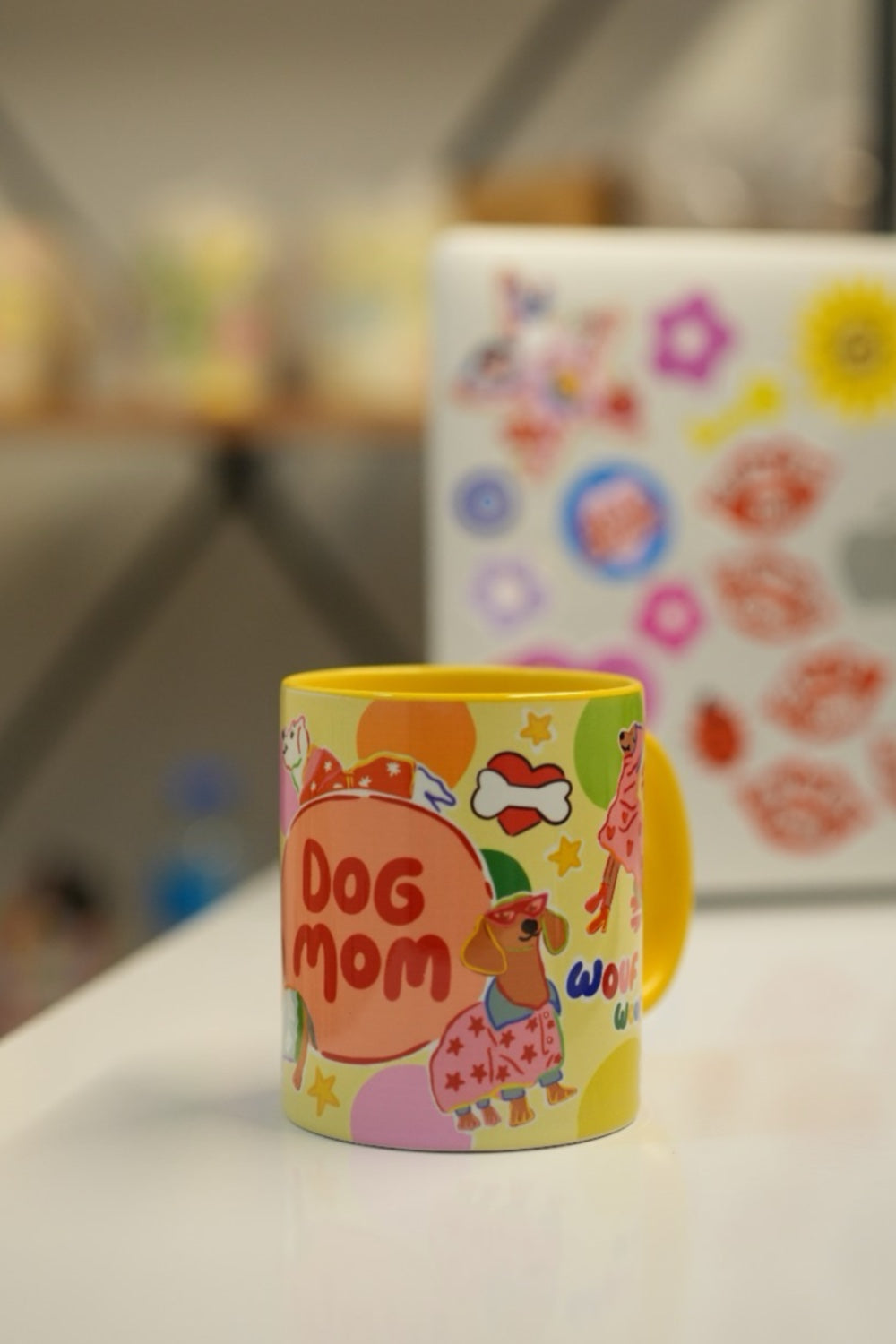 Hello Melody-Dog Mom Kupa-Bardak-2-Milagron.com