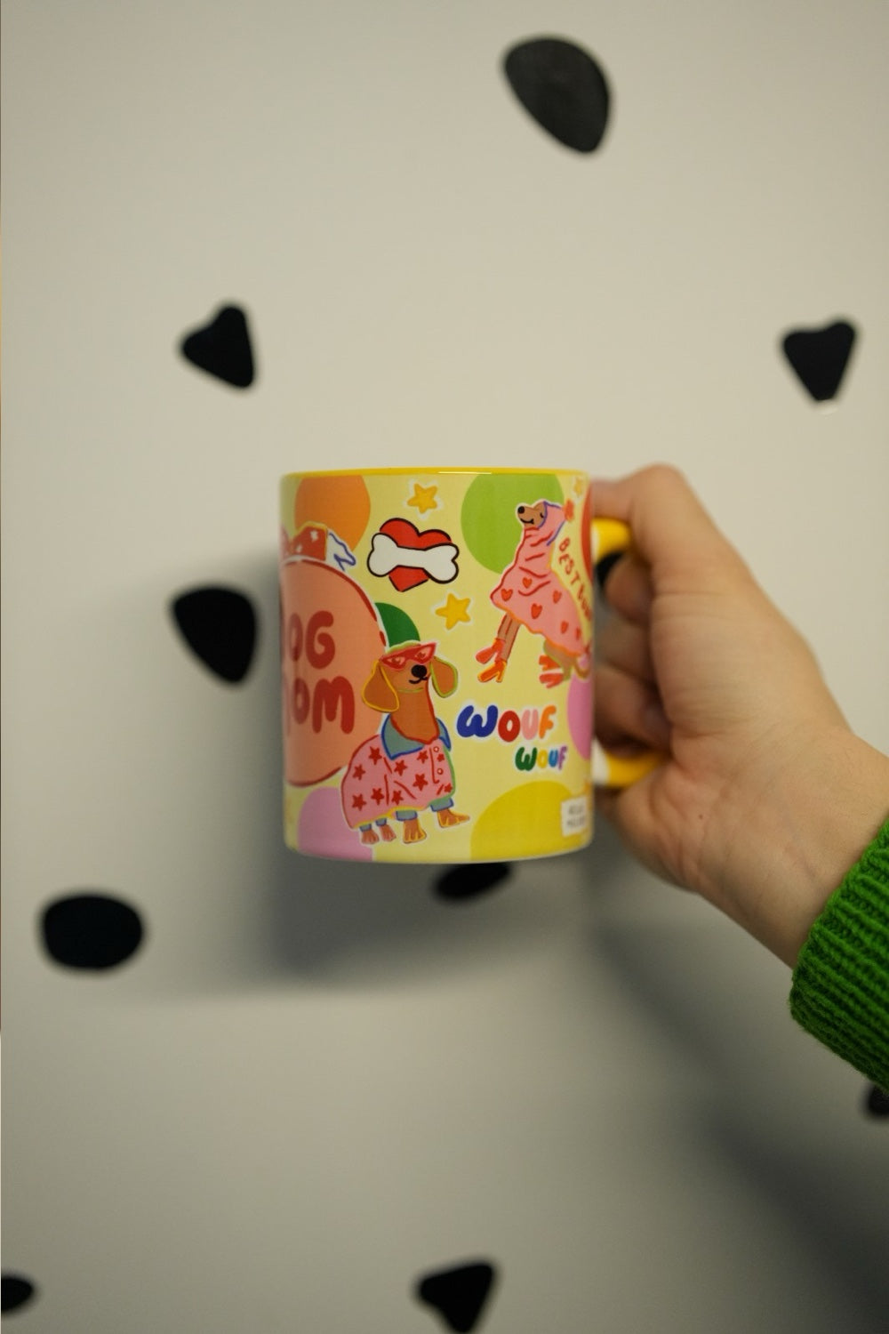 Hello Melody-Dog Mom Kupa-Bardak-5-Milagron.com