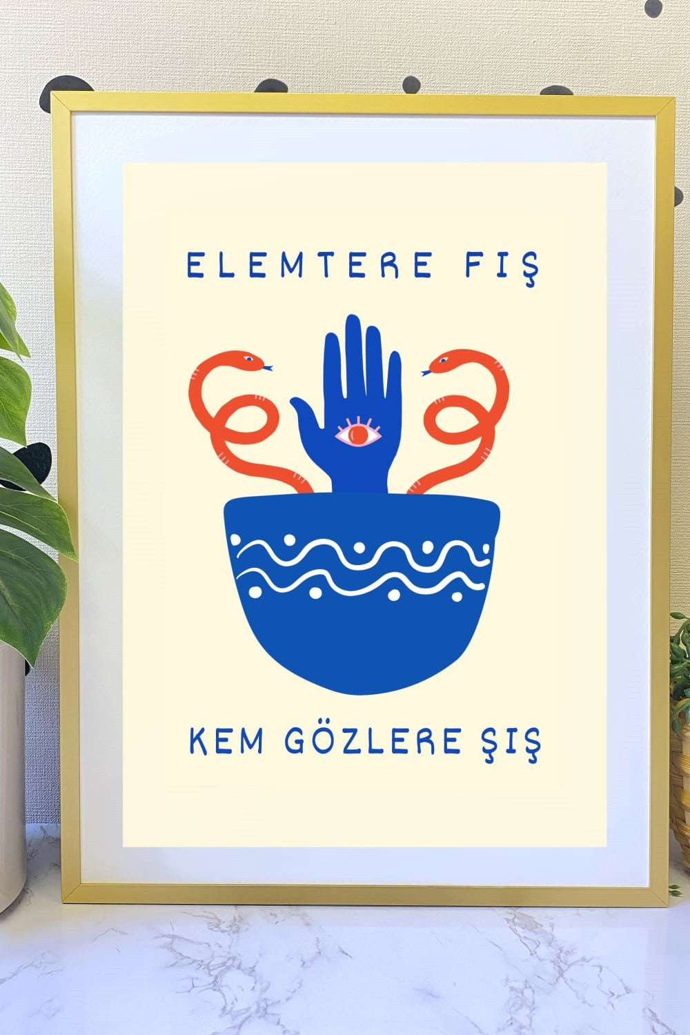 Hello Melody-Kem Göz Savar Baskı-Tablo-1-Milagron.com