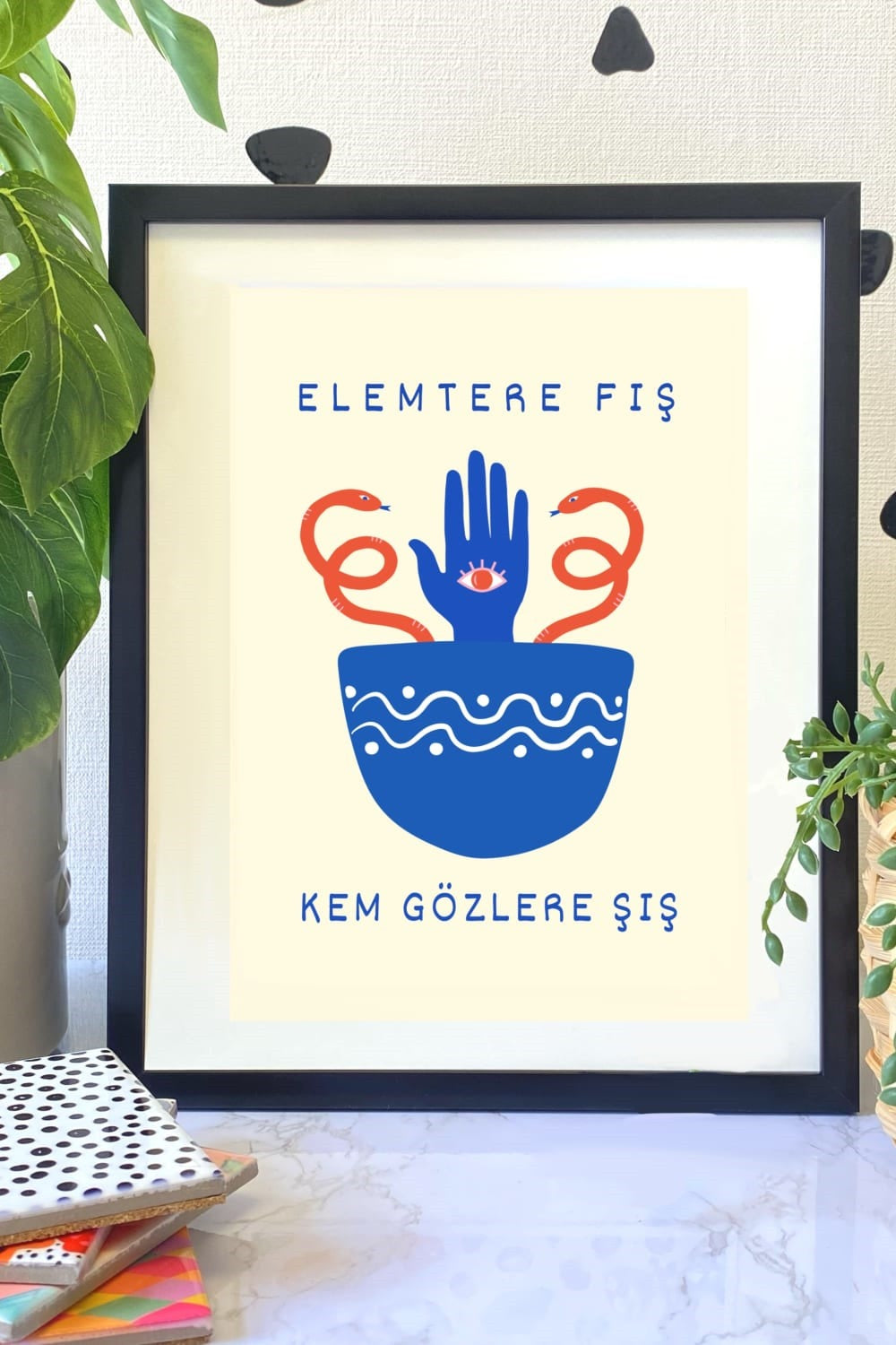 Hello Melody-Kem Göz Savar Baskı-Tablo-2-Milagron.com