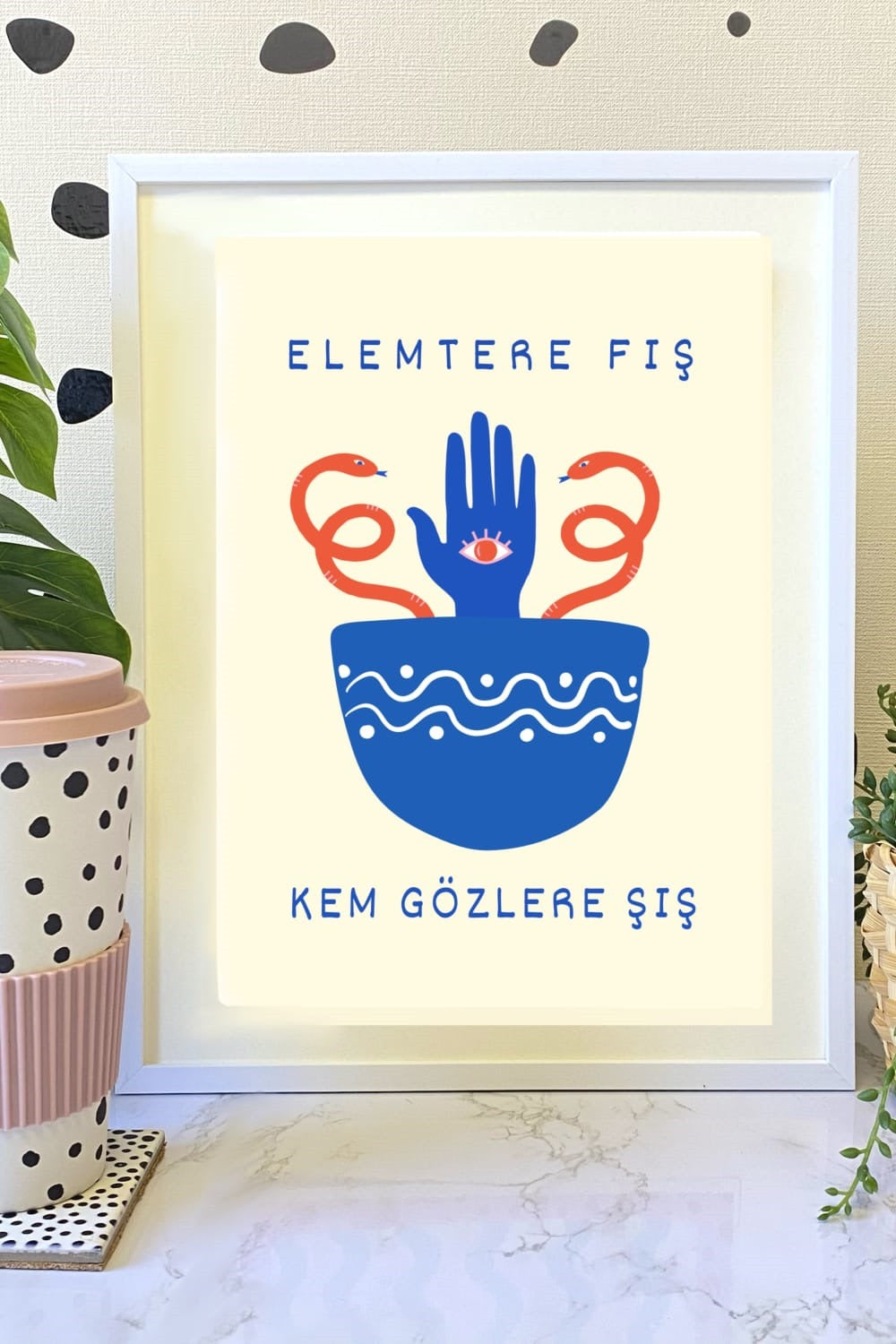 Hello Melody-Kem Göz Savar Baskı-Tablo-3-Milagron.com