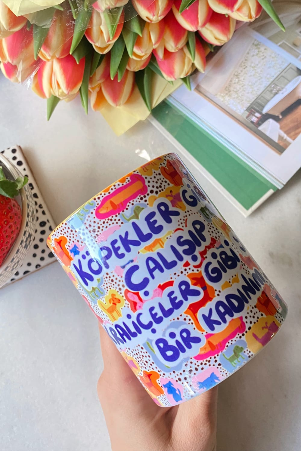 Hello Melody-Kraliçe Kupa-Bardak-2-Milagron.com