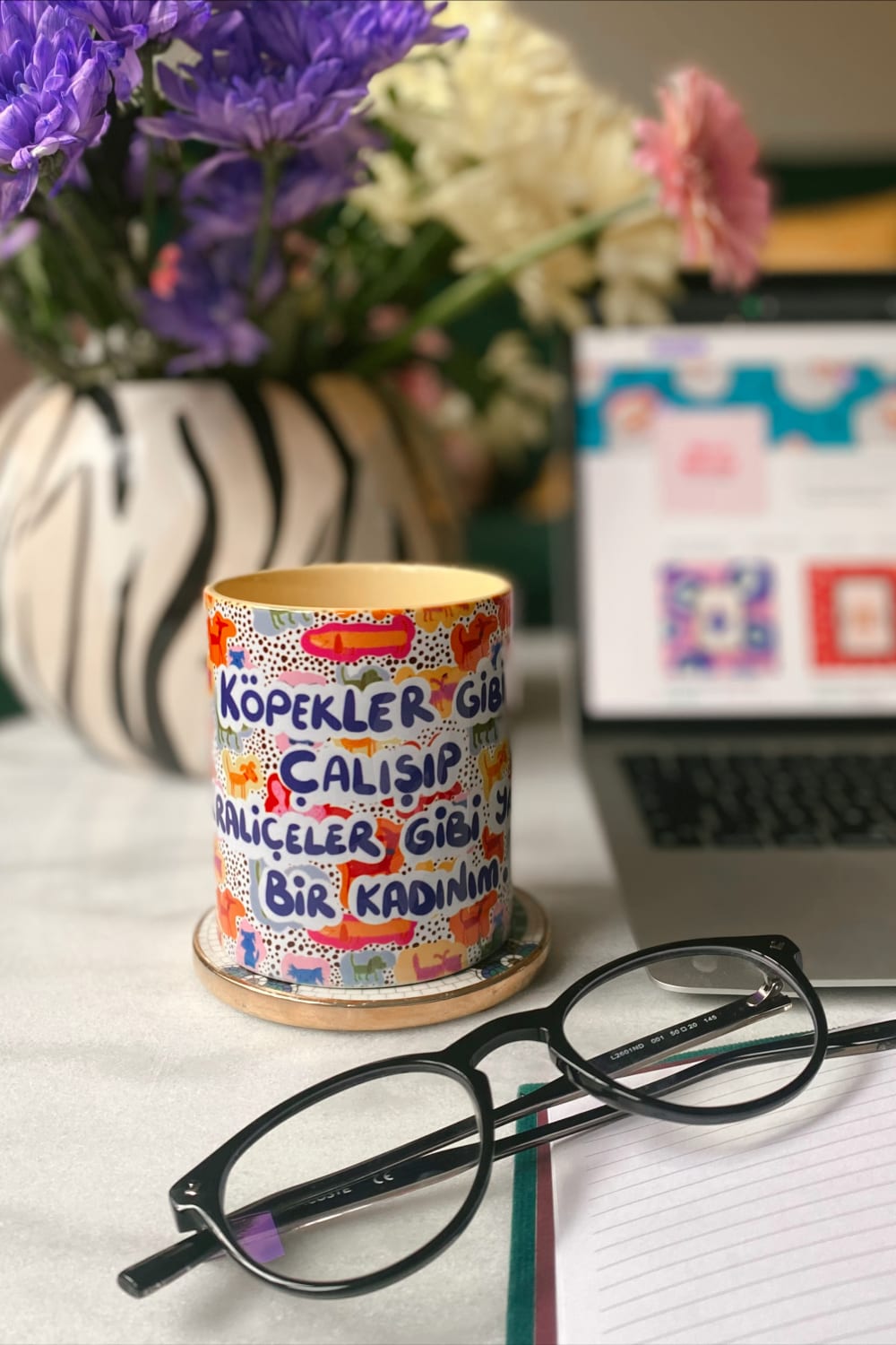 Hello Melody-Kraliçe Kupa-Bardak-3-Milagron.com