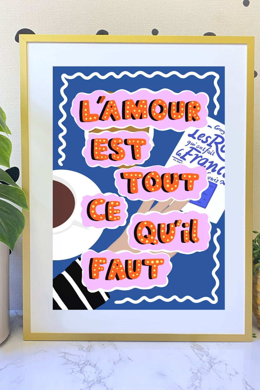 Hello Melody-Lamour Baskı-Tablo-1-Milagron.com