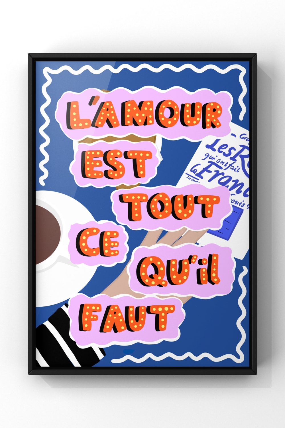 Hello Melody-Lamour Baskı-Tablo-2-Milagron.com