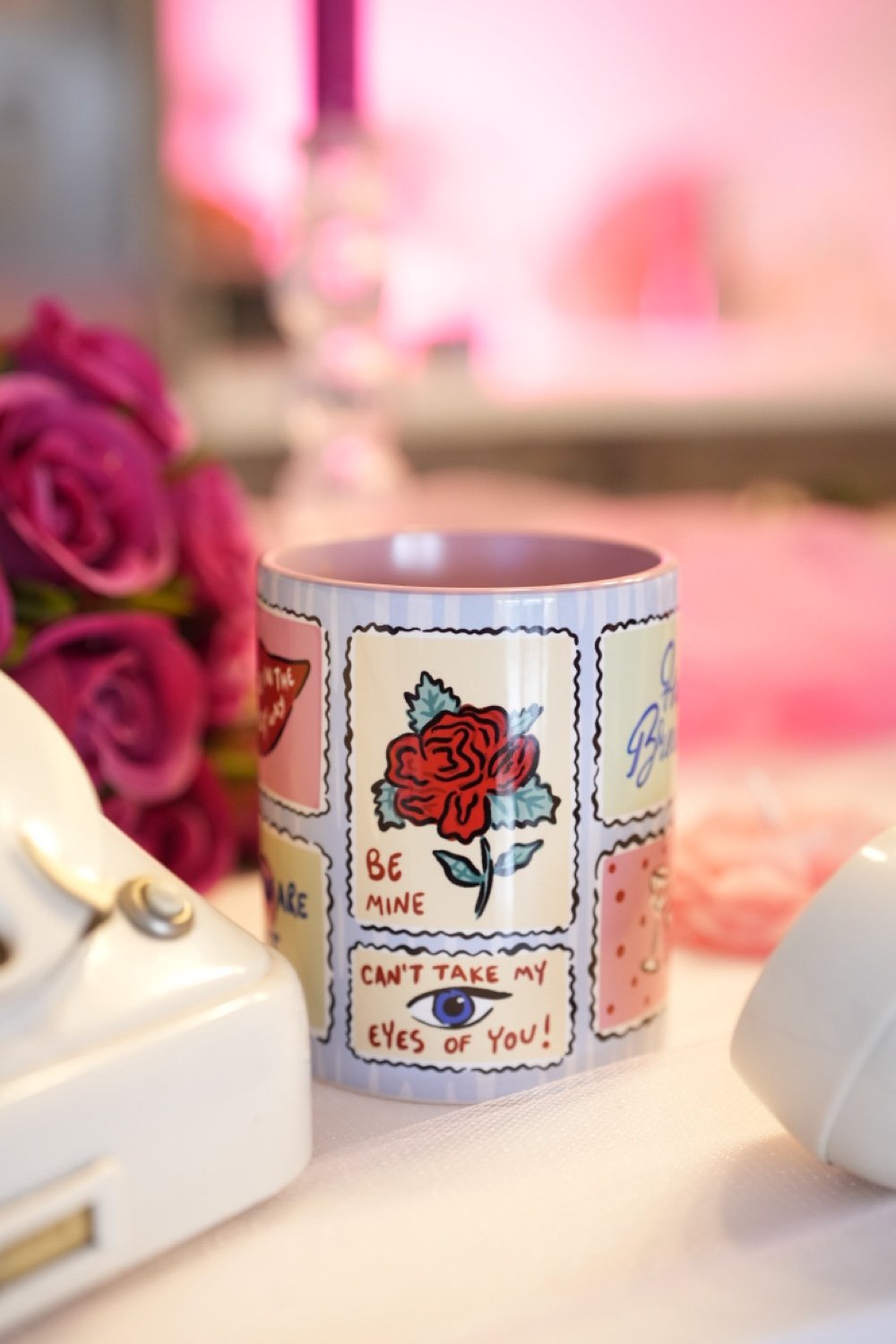 Hello Melody-Love Stamp Kupa-Bardak-1-Milagron.com