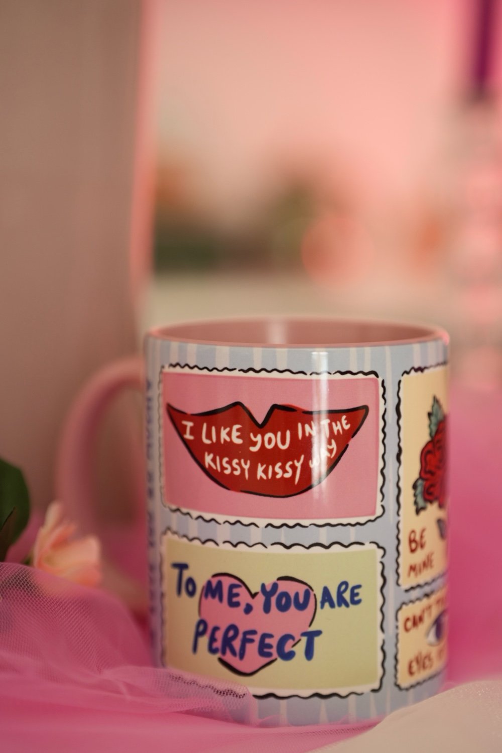 Hello Melody-Love Stamp Kupa-Bardak-2-Milagron.com