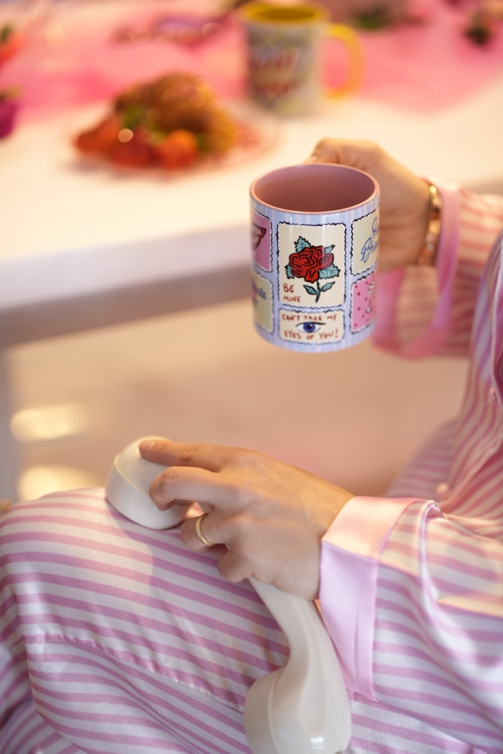 Hello Melody-Love Stamp Kupa-Bardak-3-Milagron.com