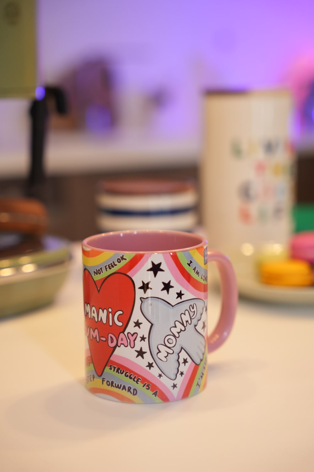 Hello Melody-Manic Mum Day Kupa-Bardak-4-Milagron.com