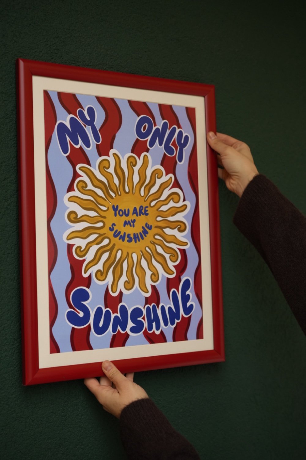 Hello Melody-My Sunshine Baski-Tablo-2-Milagron.com