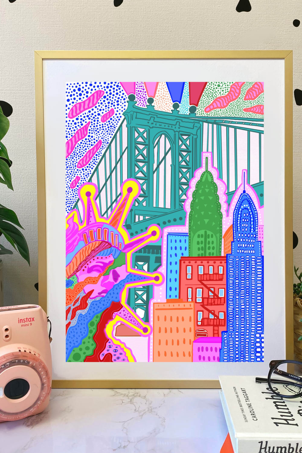 Hello Melody-New York Baskı-Tablo-1-Milagron.com