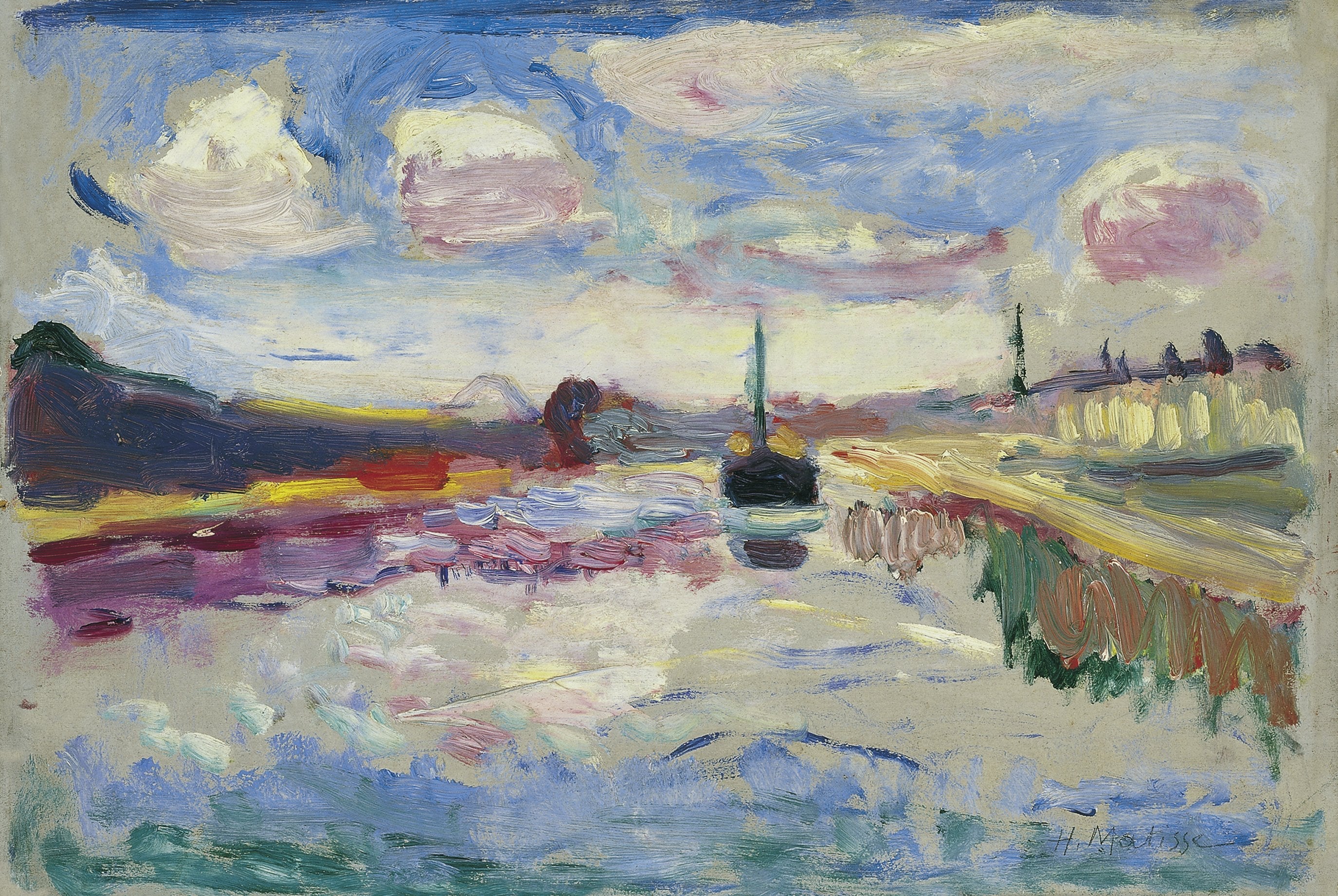 Henri Matisse - Canal Du Midi