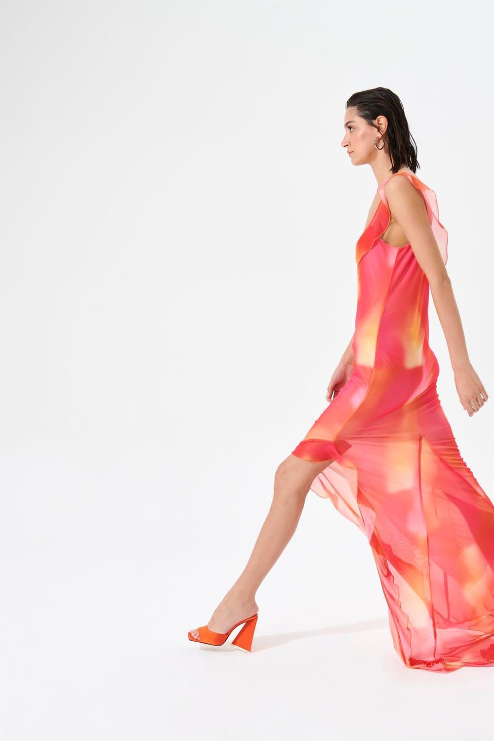 Herfetch-Orange Blossom Dress-Elbise-4-Milagron.com