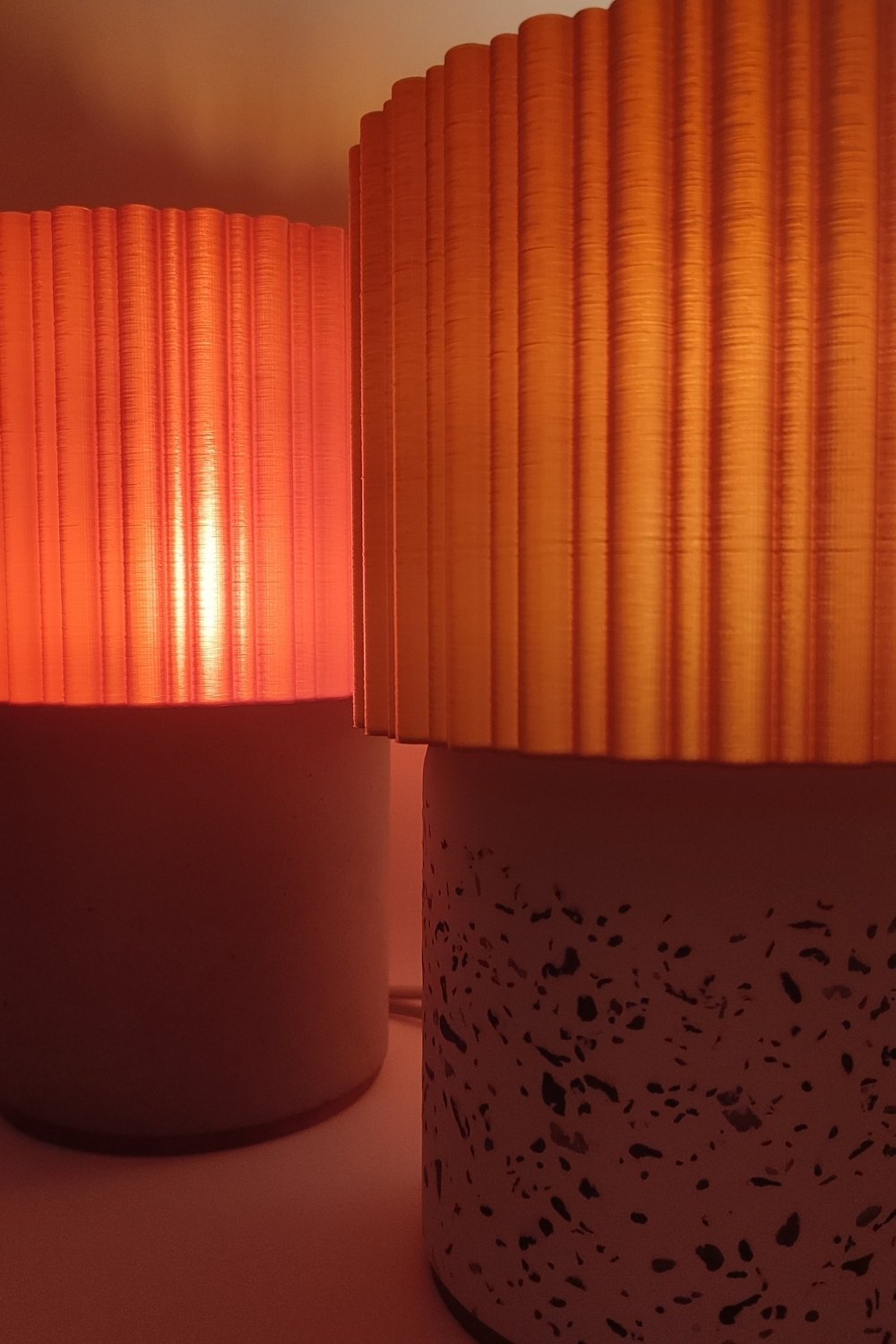 Hgo Atelier-Bold | Terrazzo & Bakır Abajur-Abajur-4-Milagron.com