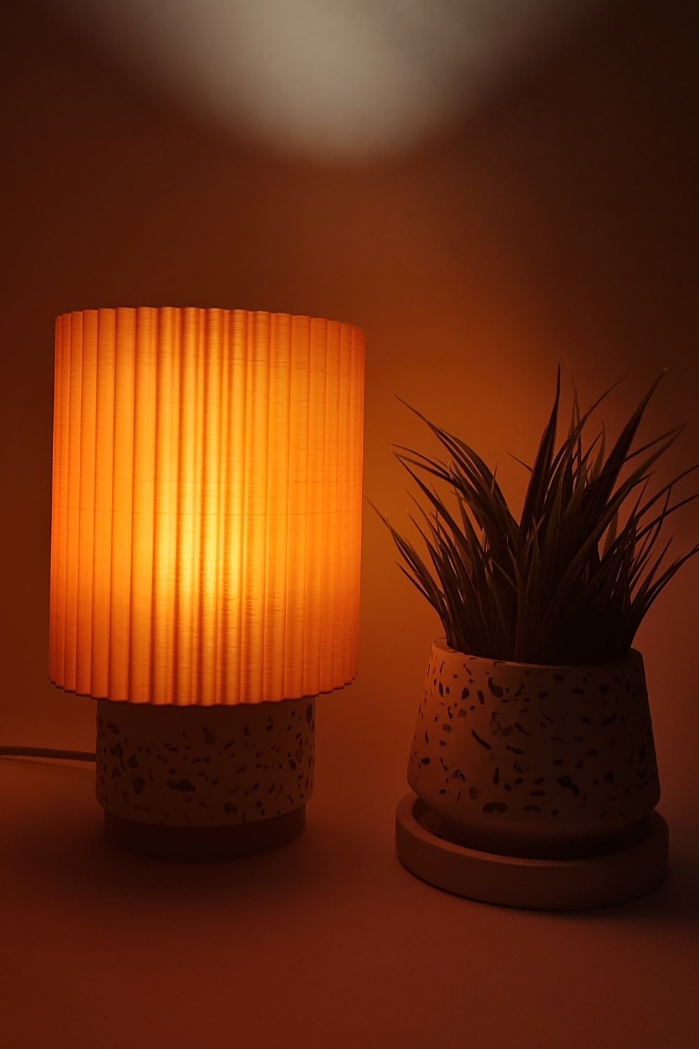 Hgo Atelier-Terrazzo Long Abajur-Abajur-6-Milagron.com