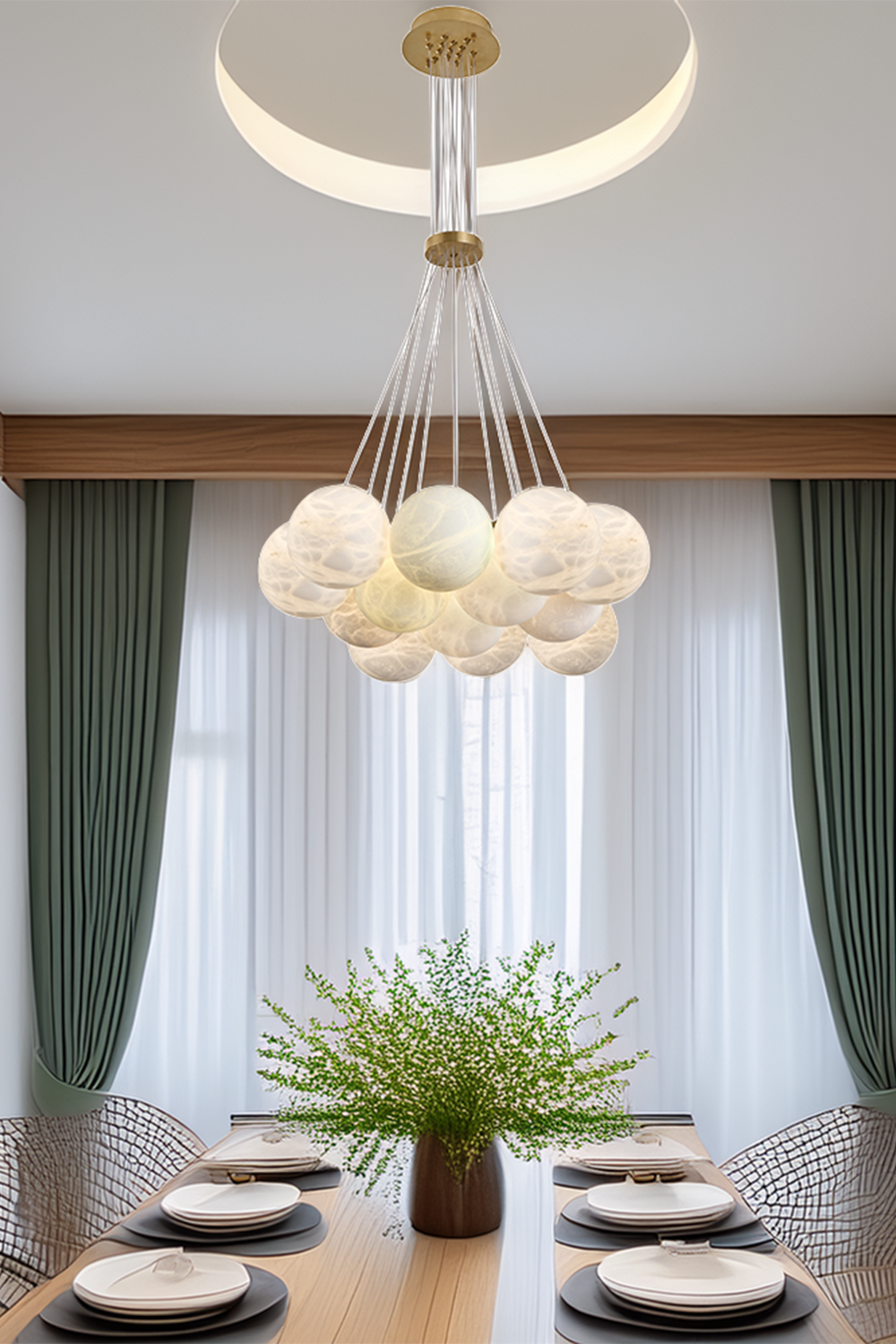 Modern Mermer Sarkıt 13l Bakır - 2