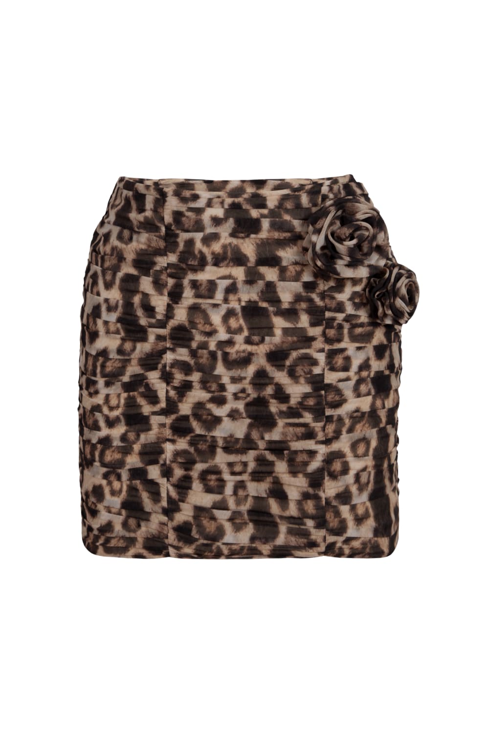 Hip + Happen-Margarette Mini Kahverengi Etek-Etek-1-Milagron.com