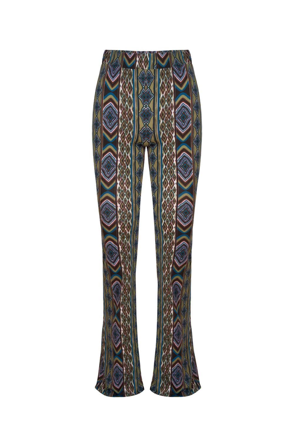 Hip + Happen-Nisa Desenli Mavi Pantolon-Pantolon-1-Milagron.com