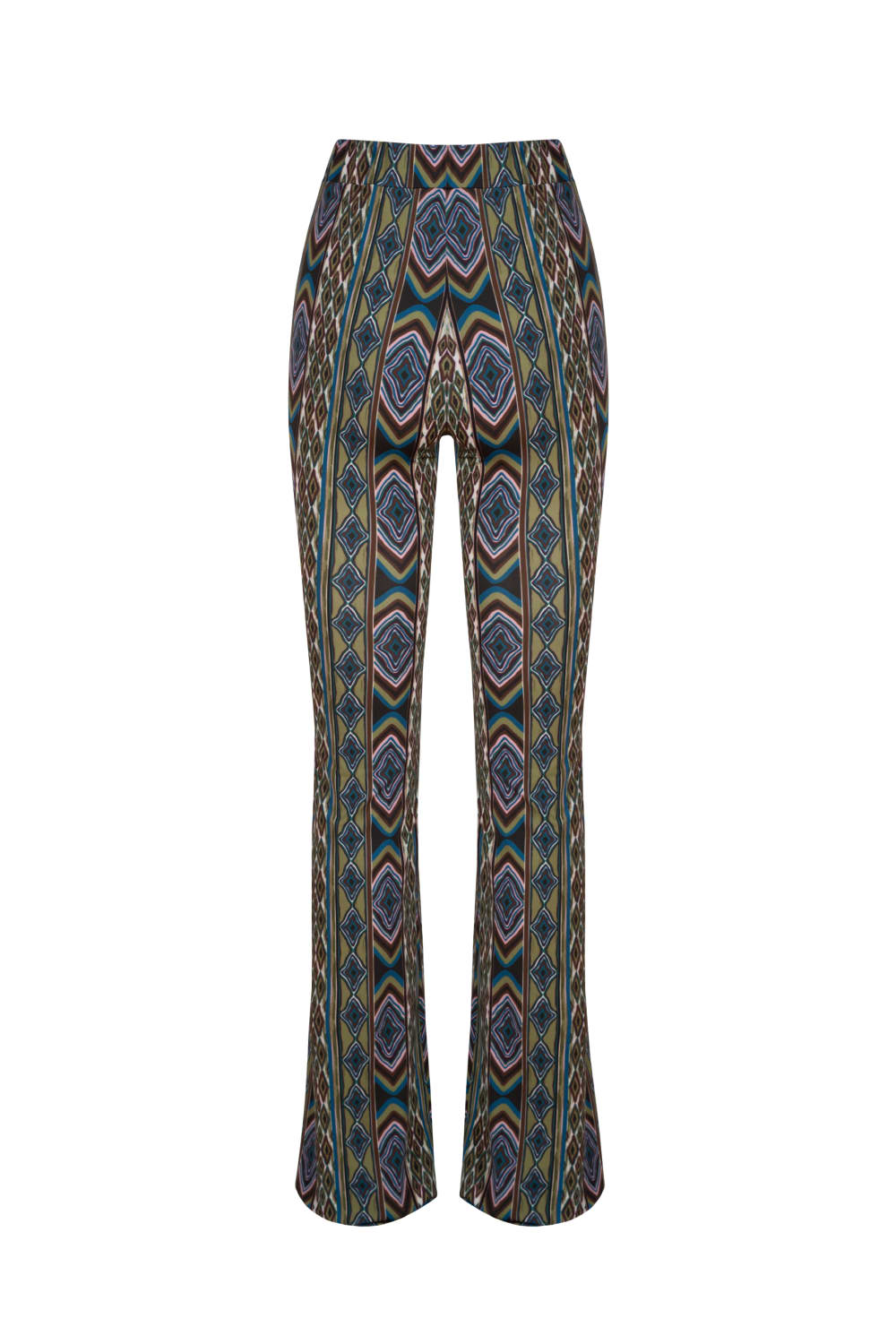 Hip + Happen-Nisa Desenli Mavi Pantolon-Pantolon-2-Milagron.com