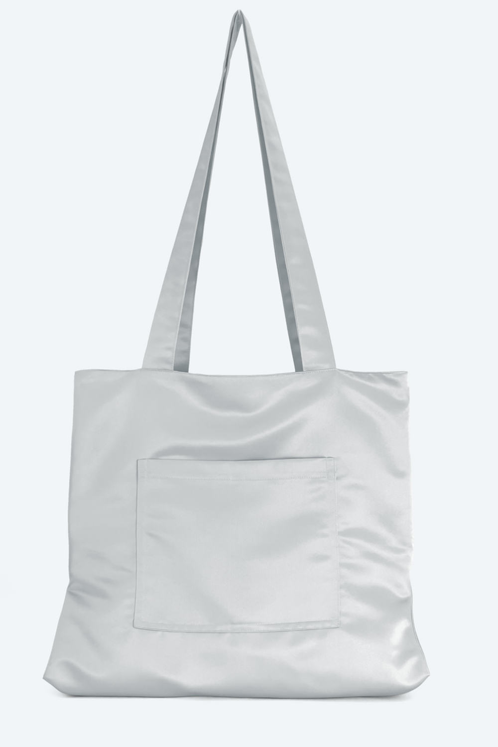 Hitta Studio-Metal Saten Tote Çanta-Omuz Çantası-1-Milagron.com