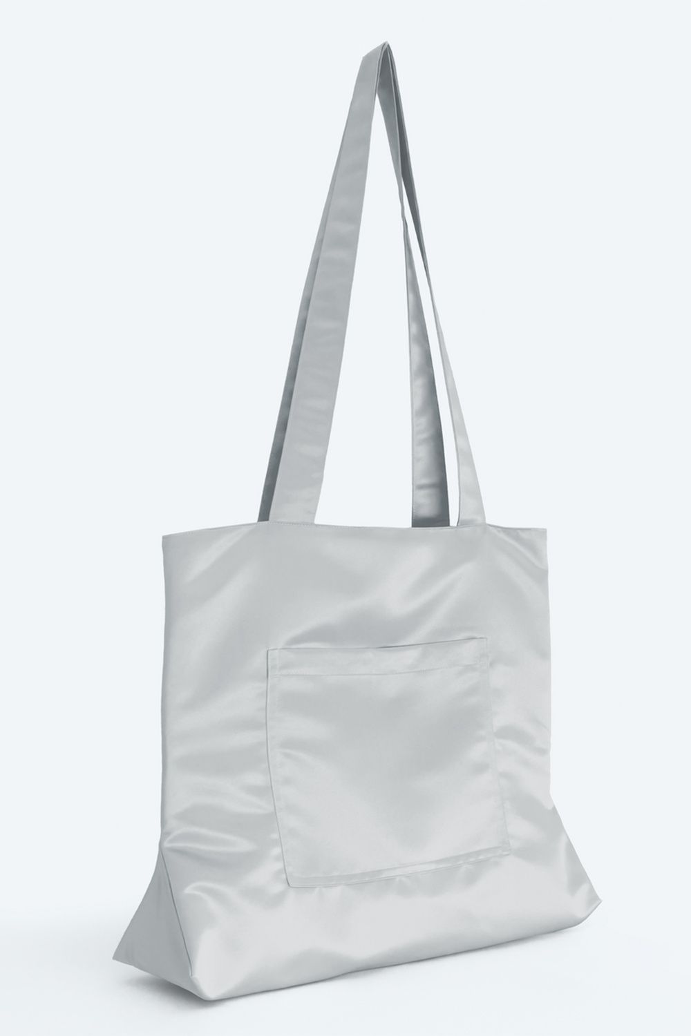 Hitta Studio-Metal Saten Tote Çanta-Omuz Çantası-2-Milagron.com