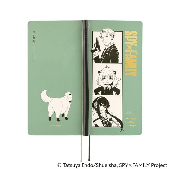 Hobonichi-Hobonichi Weeks 2025 Book Spy X Family: Forger Family (English / Wallet Size)-Defter-3-Milagron.com