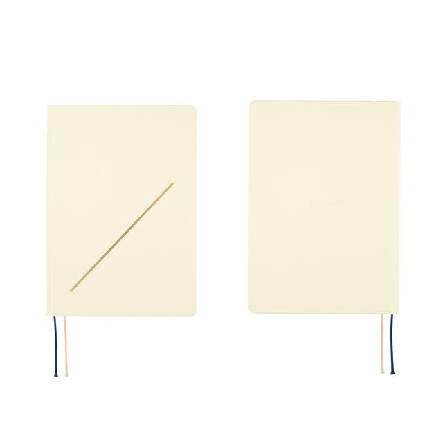 Hobonichi-Hon A5 2025 Japanese Version Slash (Ivory) Delivery Ajanda/Planner-Çizgili-5-Milagron.com