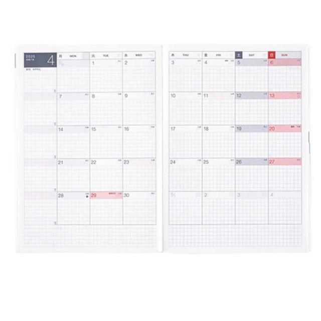 Hobonichi-Hobonichi Hon Japanese Version A5 Black Gingham Series-Kareli-5-Milagron.com