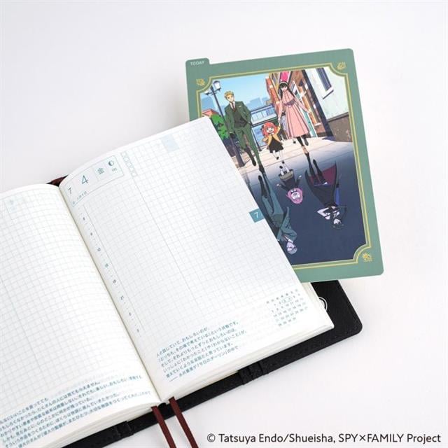 Hobonichi-Pencil Board For Original A5 Spy X Family 2025 For Kazin Size-Aksesuar-3-Milagron.com