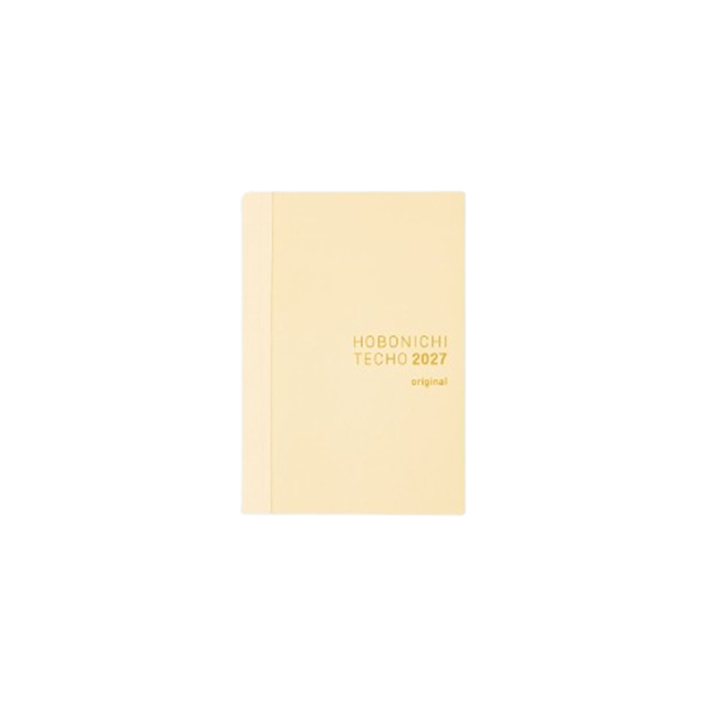 Hobonichi-Techo Original Ajanda, A6 - 2027 İngilizce-Ajanda-1-Milagron.com