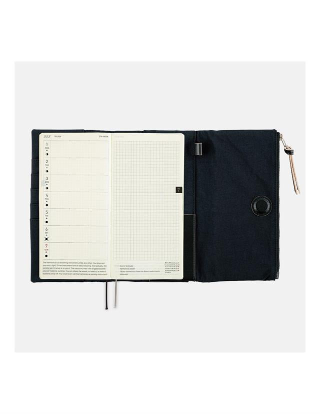 Hobonichi-Techo Weeks Cover Tragen Black Defter Kılıfı-Aksesuar-11-Milagron.com