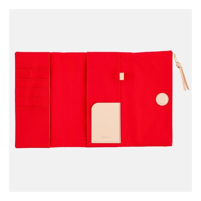 Hobonichi-Techo Weeks Cover Tragen Red Defter Kılıfı-Aksesuar-11-Milagron.com