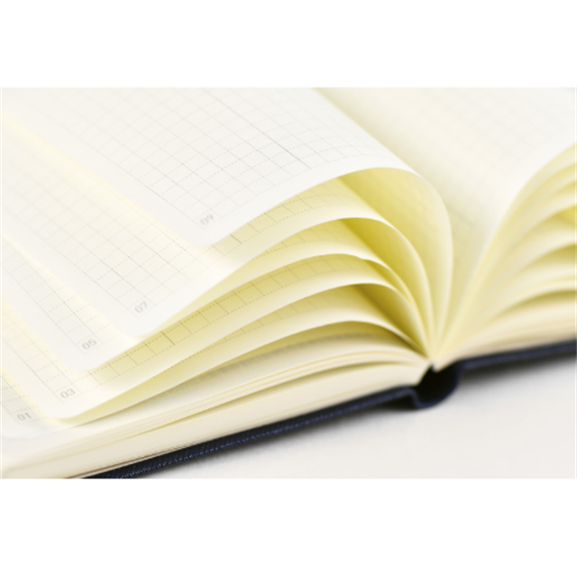 Hobonichi-Hobonichi Techo Weeks Japanese Version White Line Black 2025 Jan. Start-Çizgili-6-Milagron.com