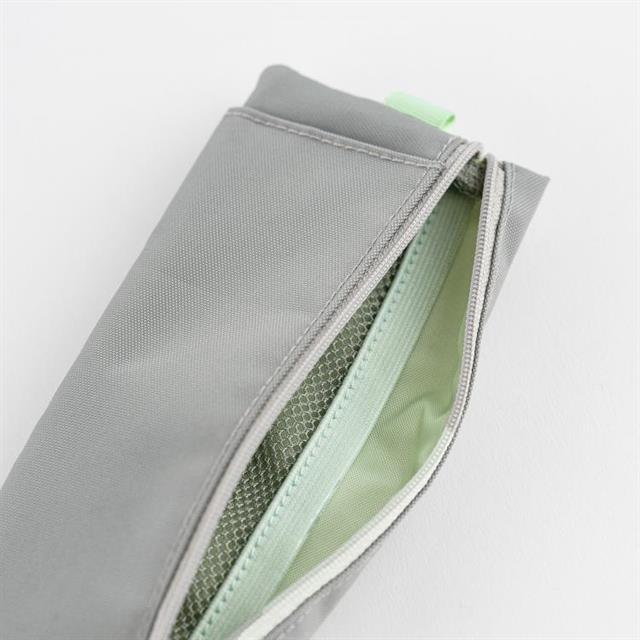 Hobonichi-Hobonichi Tools & Toys Kalemlik Comodo Flat Pen Case Grey-Kalemlik-2-Milagron.com