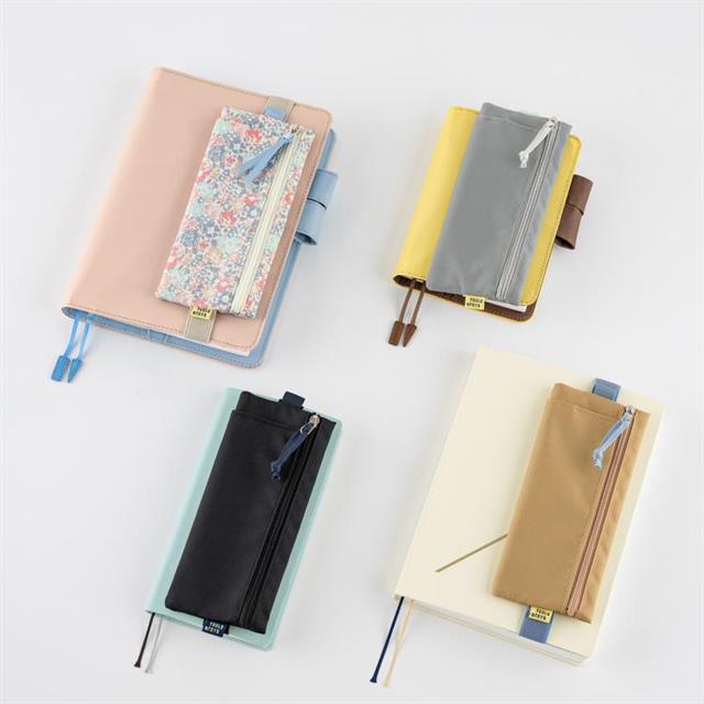 Hobonichi-Hobonichi Tools & Toys Kalemlik Comodo Flat Pen Case Liberty Fabrics-Kalemlik-4-Milagron.com