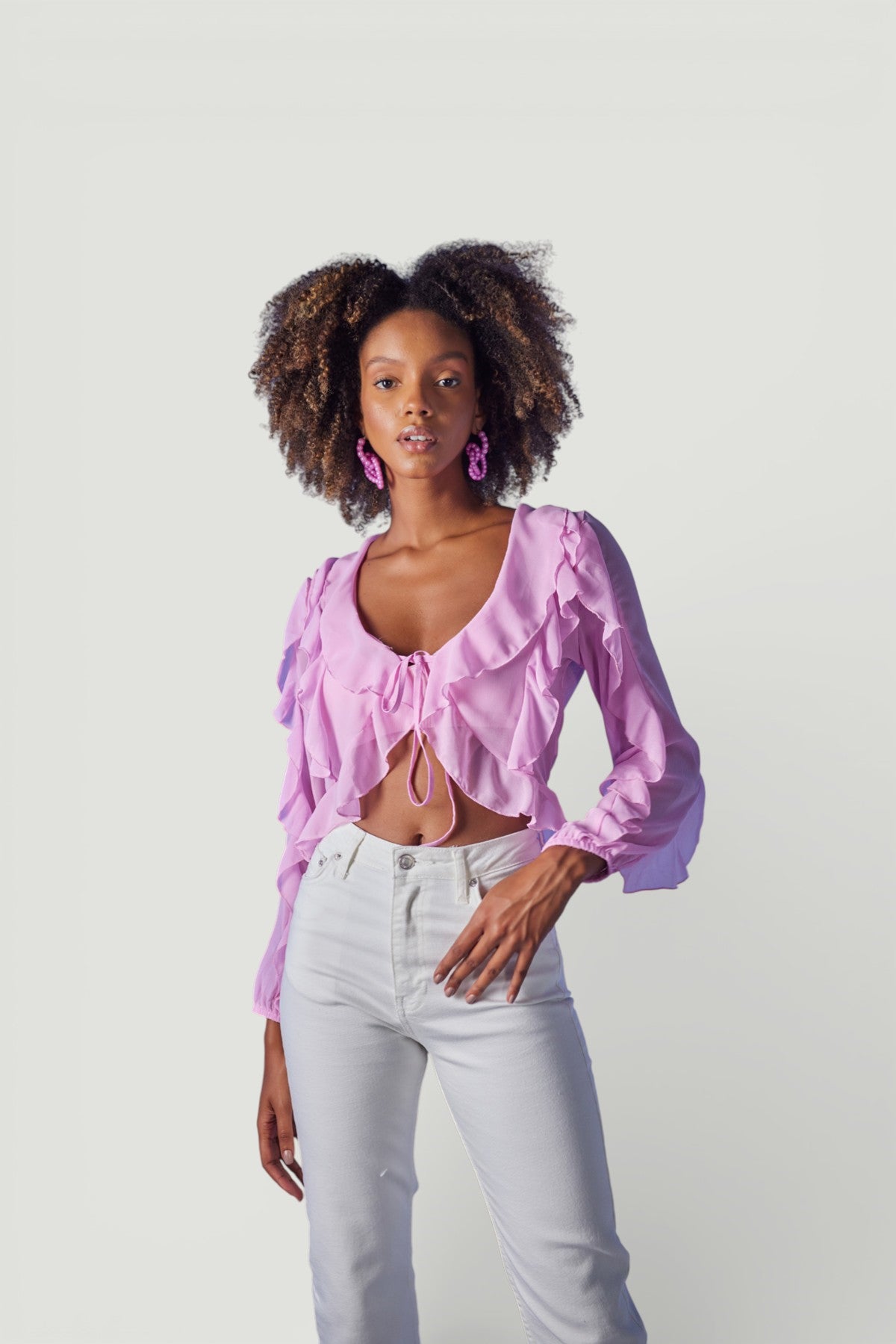 Holly Lolly-Elsa Bluz, Pembe-Bluz-2-Milagron.com