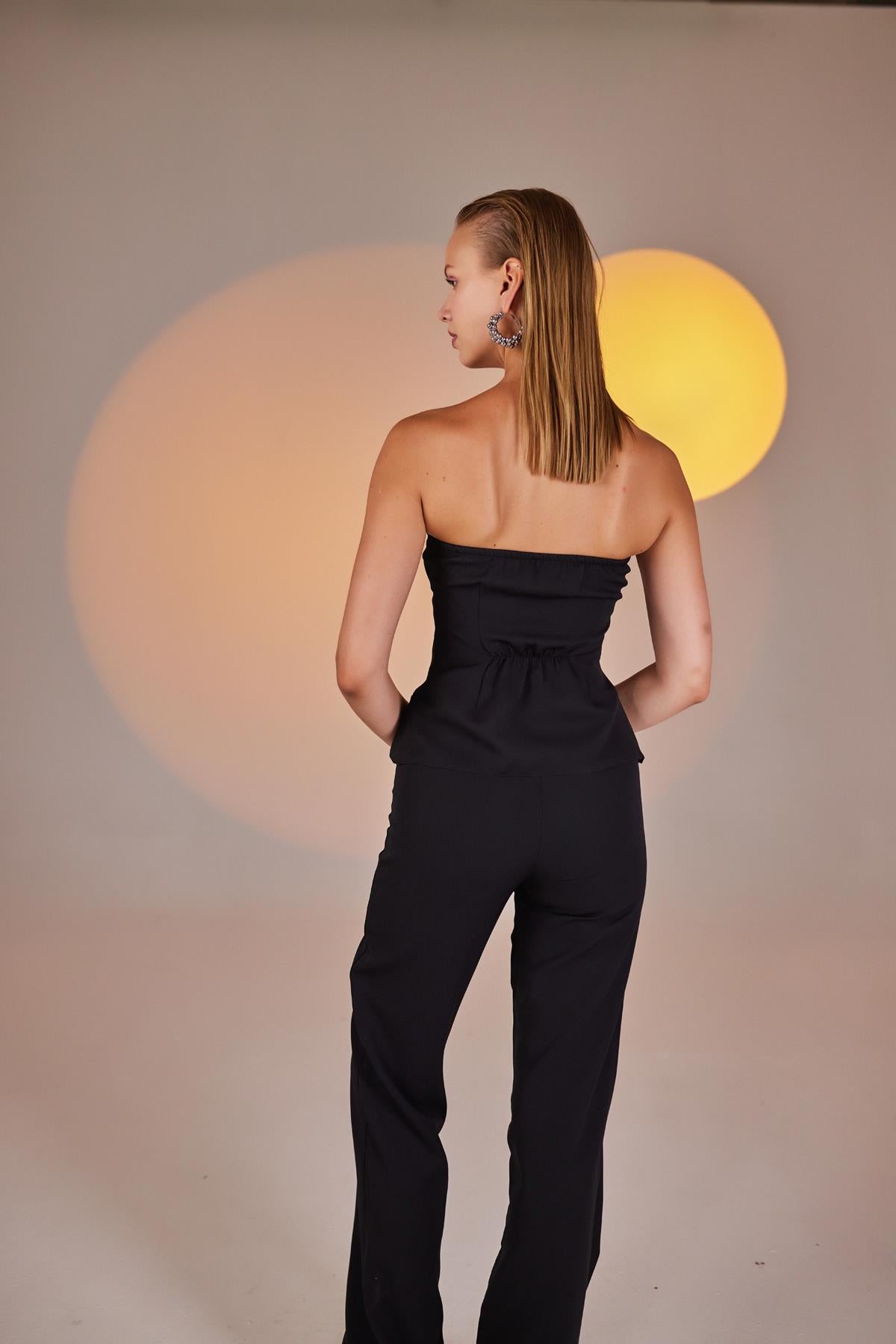 Panky Pantolon Siyah