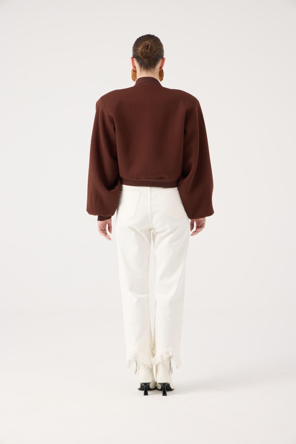 Holly Lolly-Swan Jean Pantolon, Beyaz-Pantolon-5-Milagron.com