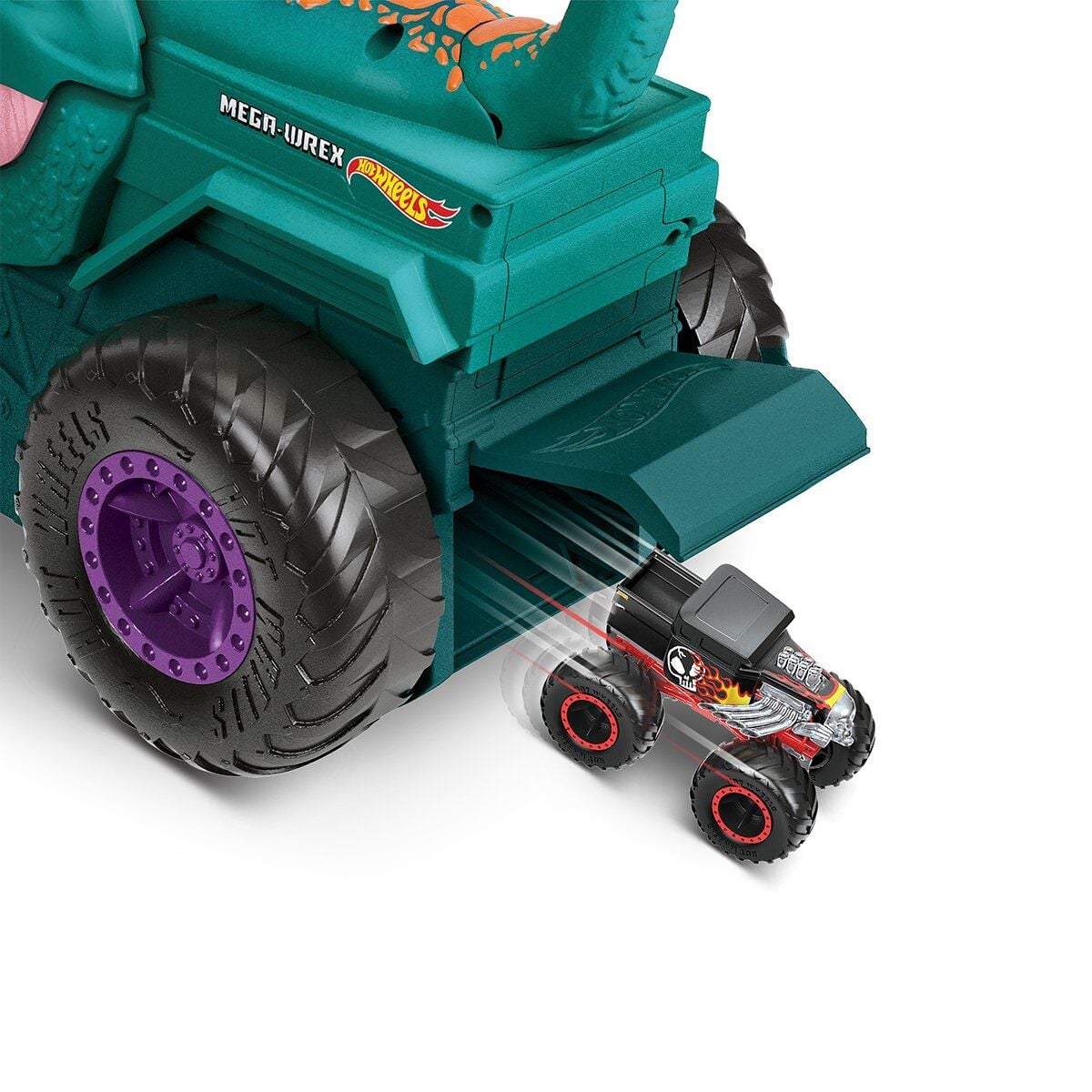 Gyl13 Monster Trucks Araba Yiyen Mega Wrex, Hot Wheels Monster Trucks