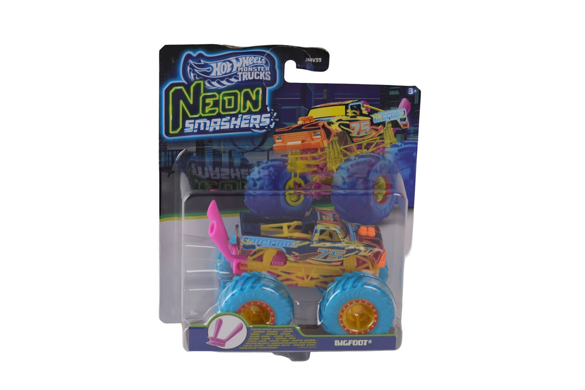 Jmv39 Hot Wheels Monster Trucks Neon Smashers Araç Serisi