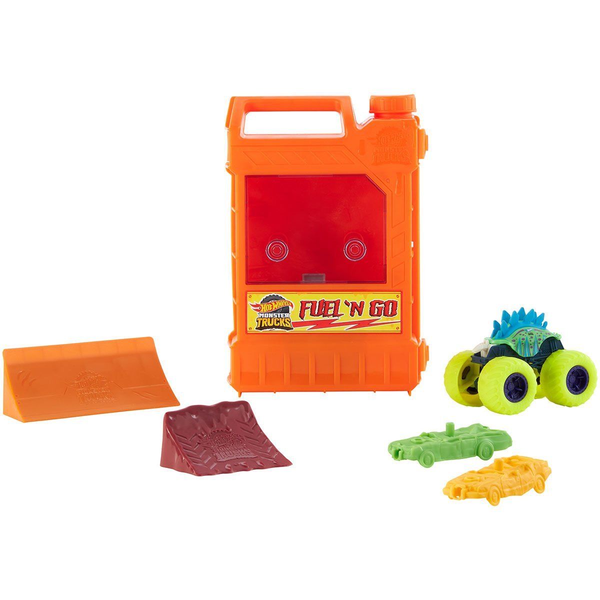 Hot Wheels-Hot Wheels Monster Trucks Taşınabilir Oyun Seti-Oyuncak Arabalar ve Setleri-2-Milagron.com