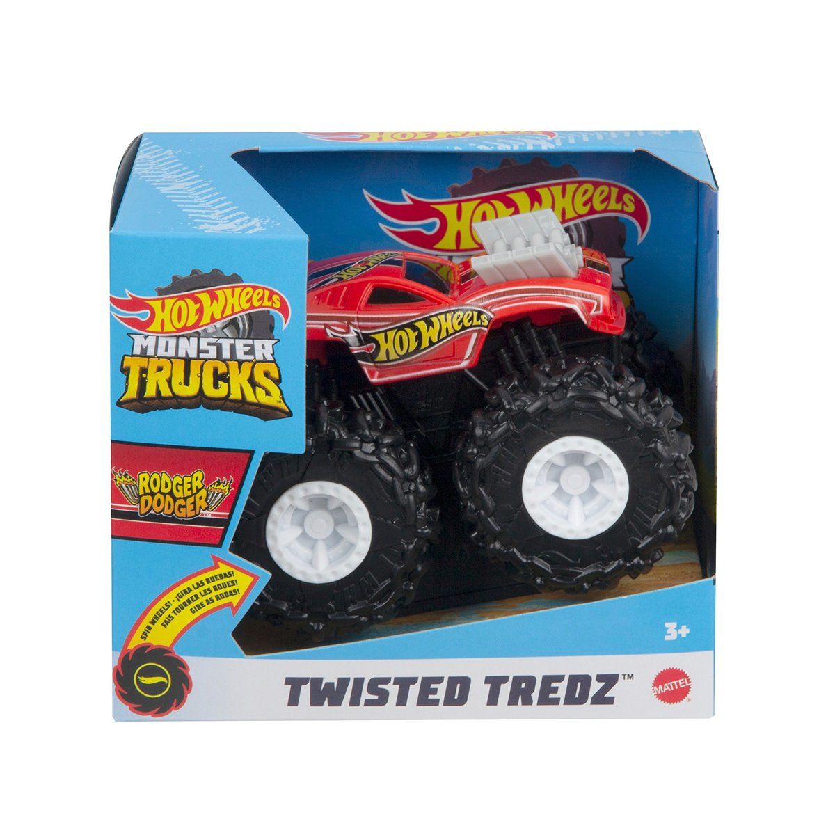 Hot Wheels-Monster Trucks Çek Bırak Arabalar-Oyuncak Kamyon ve İş Makineler-1-Milagron.com