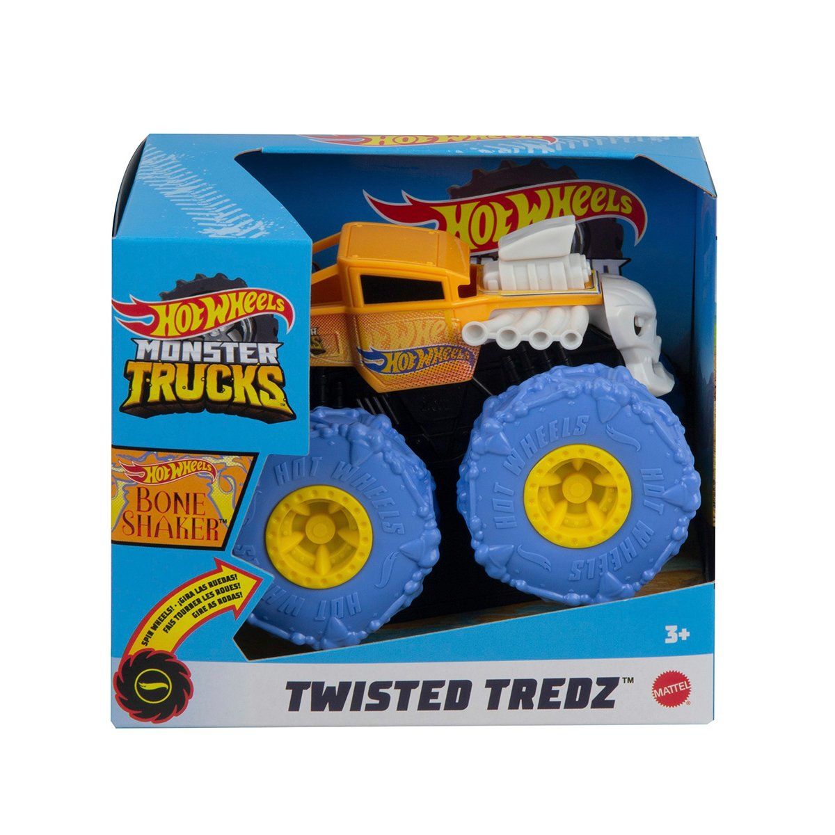 Hot Wheels-Monster Trucks Çek Bırak Arabalar-Oyuncak Kamyon ve İş Makineler-3-Milagron.com