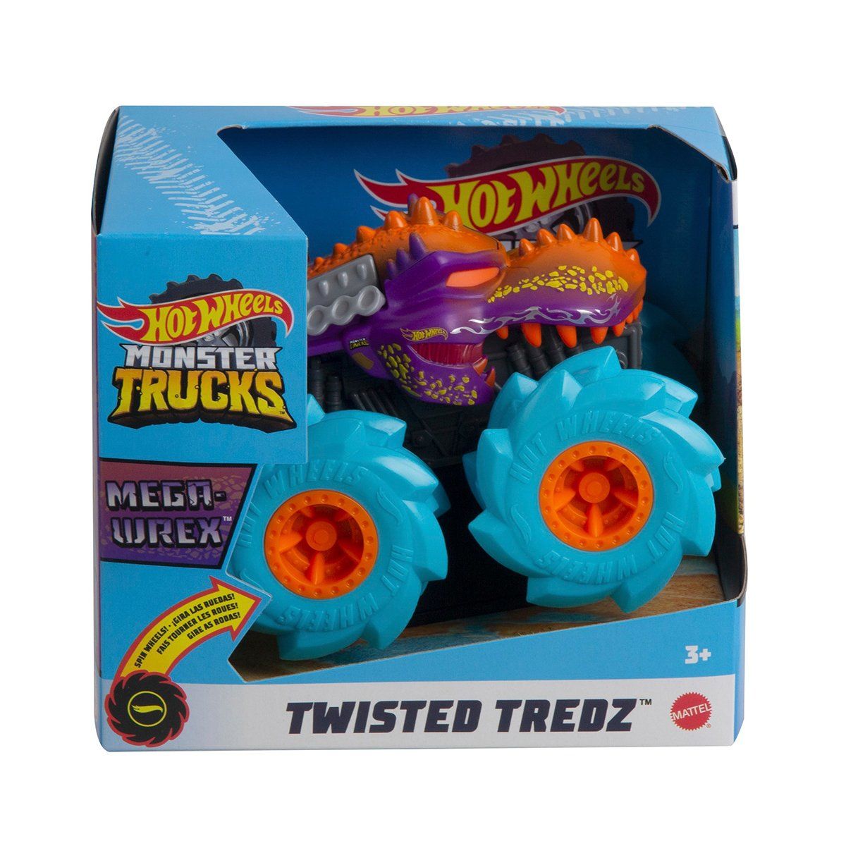 Hot Wheels-Monster Trucks Çek Bırak Arabalar-Oyuncak Kamyon ve İş Makineler-4-Milagron.com