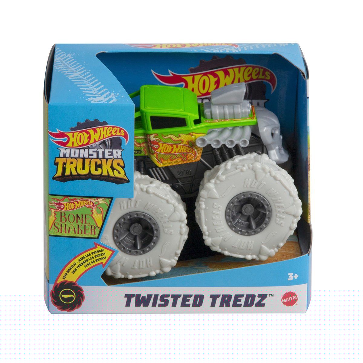 Hot Wheels-Monster Trucks Çek Bırak Arabalar-Oyuncak Kamyon ve İş Makineler-7-Milagron.com