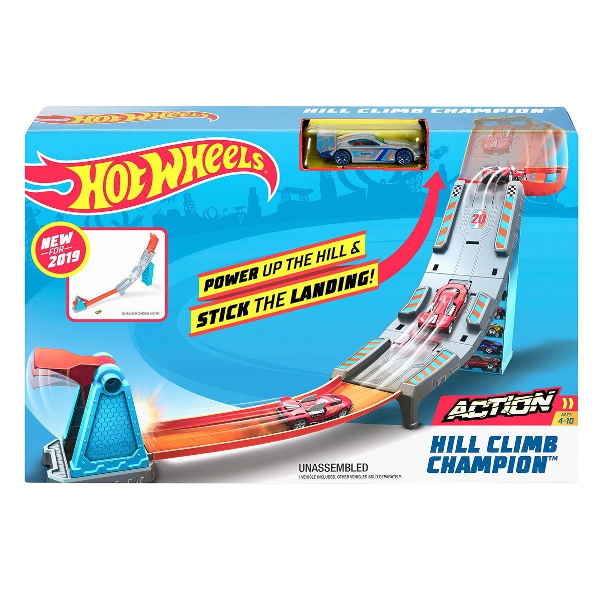 Hot Wheels-Şampiyonluk Parkuru Yarış Seti-Oyuncak Arabalar ve Setleri-1-Milagron.com