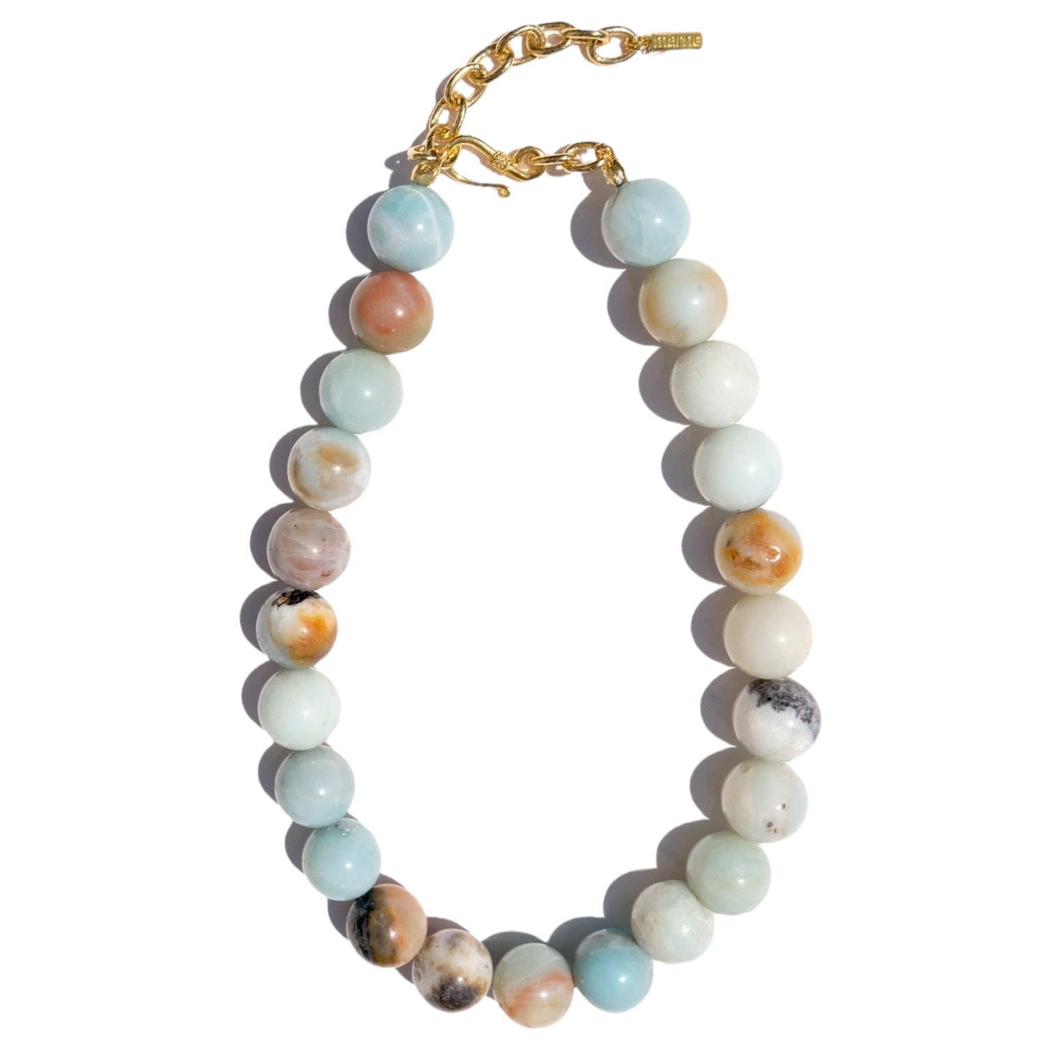 House Of Marne-Amazonite Choker-Kolye-1-Milagron.com