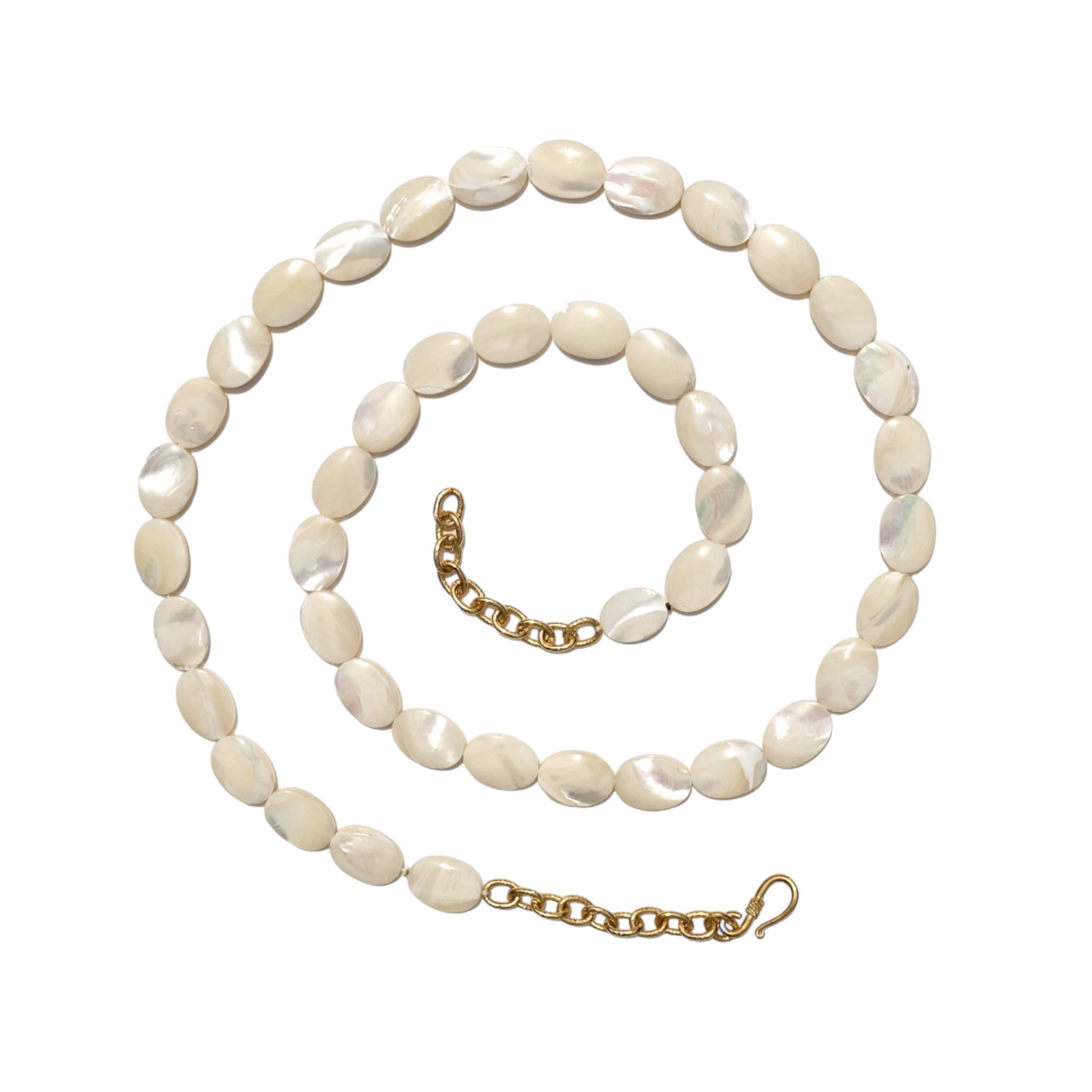 House Of Marne-Baby Mother Of Pearl Belt-Kemer-1-Milagron.com