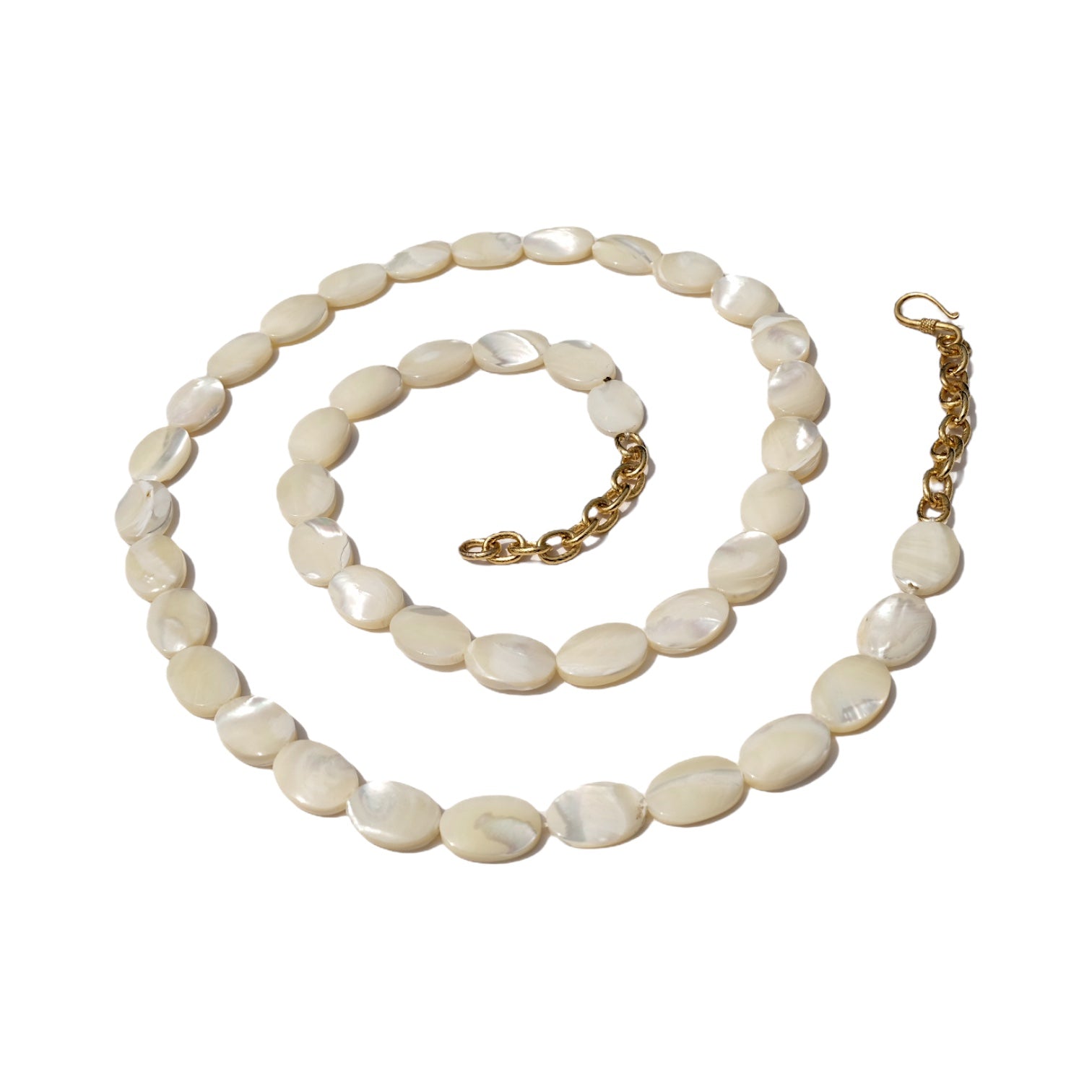 House Of Marne-Baby Mother Of Pearl Belt-Kemer-2-Milagron.com